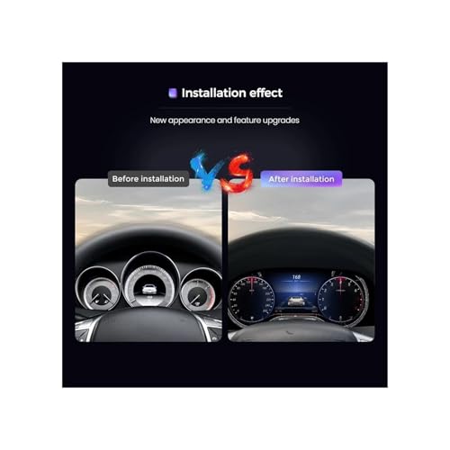Elimine fallos analógicos con el panel de instrumentos digital LCD para Benz ML GL W164 3
