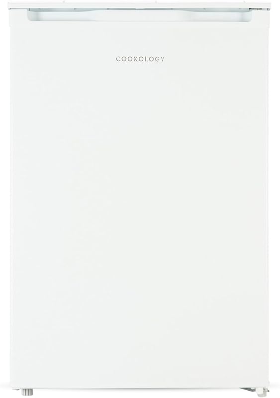 Cookology UCFZ86WH Freestanding Undercounter Freezer - 55cm Width / 86 Litre Capacity -Practical Reversible Door - 3 Large Freezer Drawers - 4 Star Rating - White