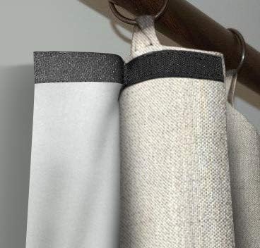 Hook 'n Loop Industrial Strength Black Sew-On Cloth Backed Roll (1" x 15ft Black)