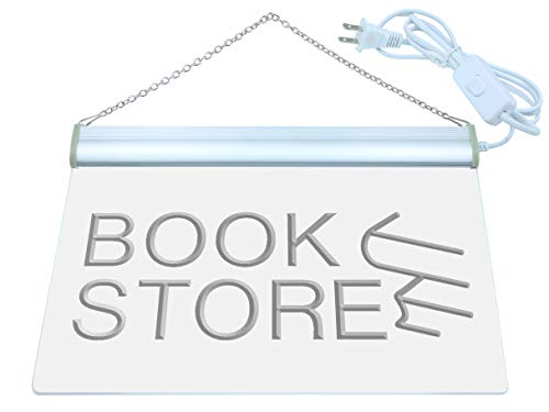 ADVPRO Book Store Shop Display LED Neon Sign Red 24 x 16 Inches st4s64-i383-r