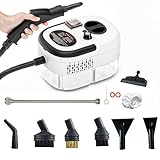Nettoyer à Vapeur Portable 2500W, Nettoyeur Vapeur Haute Température et Haute Pression ave...