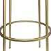 Meridian Furniture Tyson Brushed Gold Iron Barstool