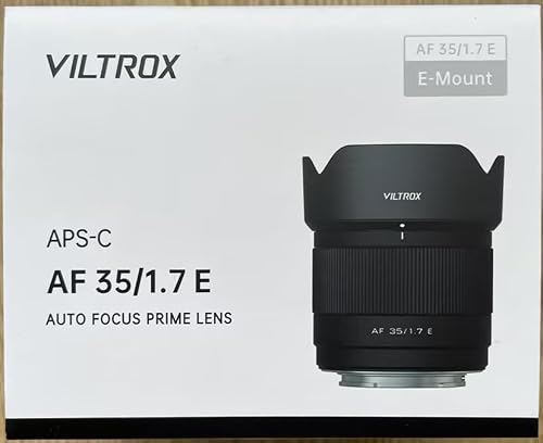 VILTROX 35mm F1.7 APS-C Camera Lens Auto Focus Light Weight Lens (for Sony E) - Image 8