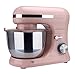 FRIGIDAIRE ESTM020-PINK 4.5L Retro Stand Mixer (Pink), 4.75 quart