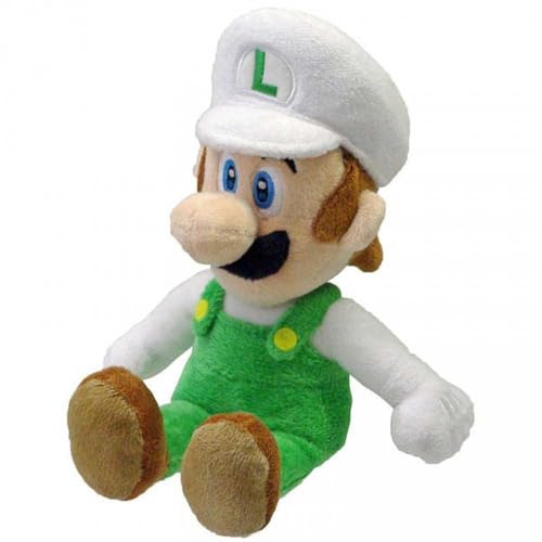 Nintendo Together+ - Peluche Super Mario - Luigi Feu 23cm