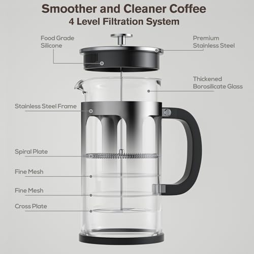 MOYAC 34oz 4-Level Filtration Press