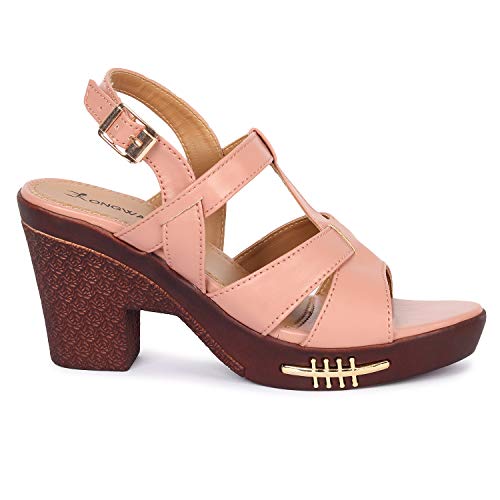 Image of Longwalk Women's & Girls' Fashion Sandal Comfortable Heel Party Wedge Sandals