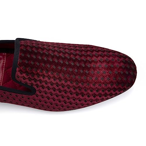 Image of Meijiana Mens Loafers Wedding Dress Shoes Slip-On Loafers for Men Tuxedo Suit Shoes