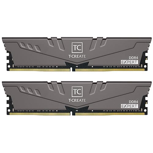 TEAMGROUP T-CREATE Expert overclocking 10L DDR4 32GB Kit (2 x 16GB) 3600MHz (PC4 28800) CL18 Desktop Memory Module Ram - TTCED432G3600HC18JDC01