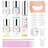 Yeecka Wimpernlifting Set 2025 Lash Lifting Set, Natürliche Locke Wimpern Lifting Lash Lift Kit Gewellte Wimpernwelle Halten 6–8 Wochen, All-in-One Wimpernlifting für zu Hause/im Salon