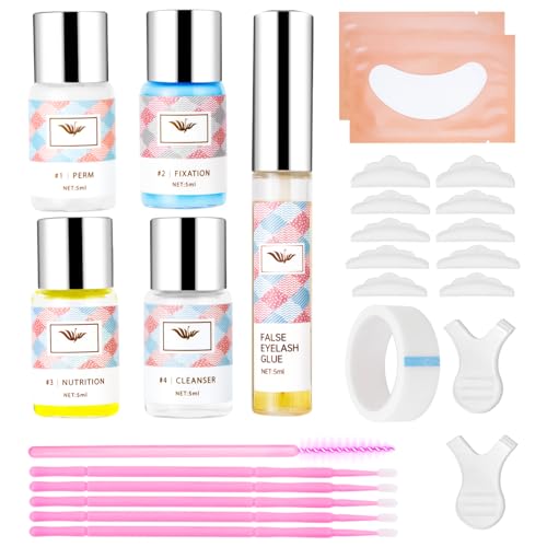 Yeecka Wimpernlifting Set 2025 Lash Lifting Set, Natürliche Locke Wimpern