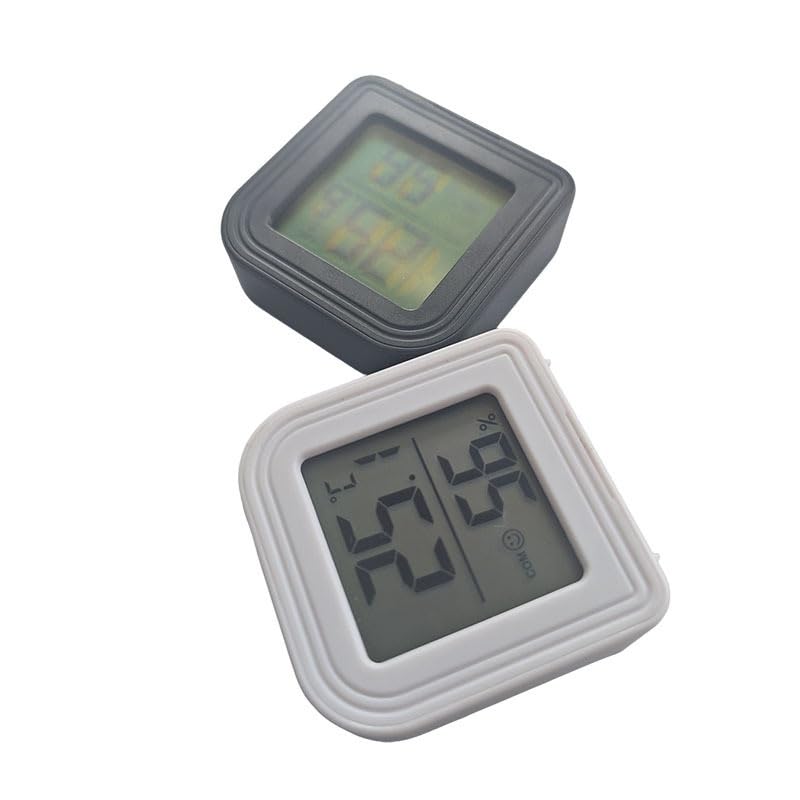 Household Thermometer Hygrometer with Magnetic Suction for Indoor Use