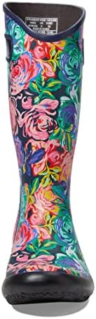 BOGS Women's Rainboot Garden Rain Shoe, Rose Multi, 11 | Image 1
