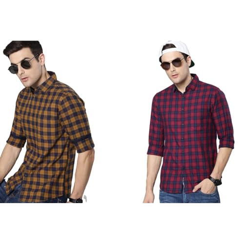 Image of Dennis Lingo Men's Slim Fit Shirt (Pack of 2)