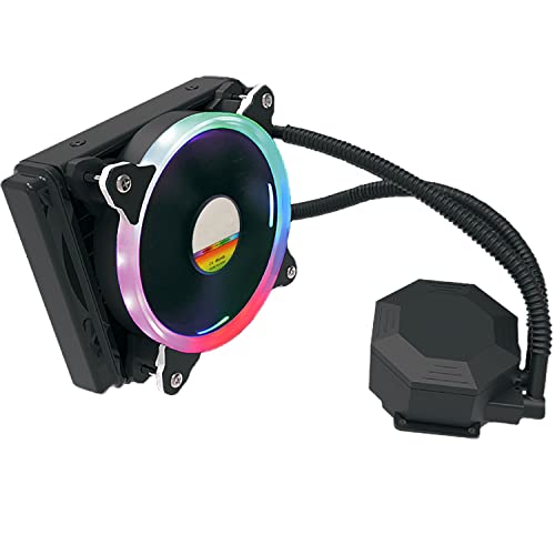 Radiateur à liquide de jeu ventilateur multicolore RGB universel Simpletek