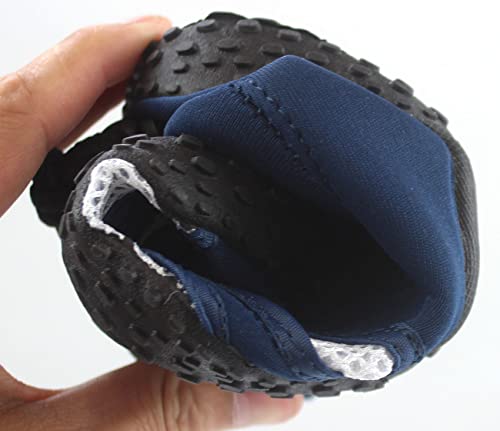 Zapatos de Agua, Zapatillas para Buceo Snorkel Surf Piscina Playa Vela Mar Río Aqua Cycling Deportes Acuáticos, Calzado de Natación Escarpines para Hombre Mujer Unisex (Azul, Numeric_41) - imagen 2