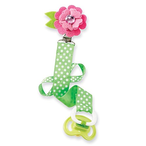 Mud Pie Pacy Clip, Dotted Flower
