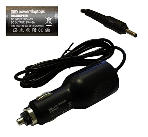 Adaptateur CC Power4Laptops chargeur voiture pour tablette Eken T03A