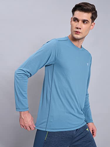 Image of TECHNOSPORT Men's Slim Fit T-Shirt - (MTOR17) Pack of 1