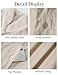 COZYPOIN Womens Long Faux Fur Coat Long Sleeve Lapel Furry Fur Jackets Winter Warm Fluffy Outerwear Shaggy Overcoat(Beige-M)