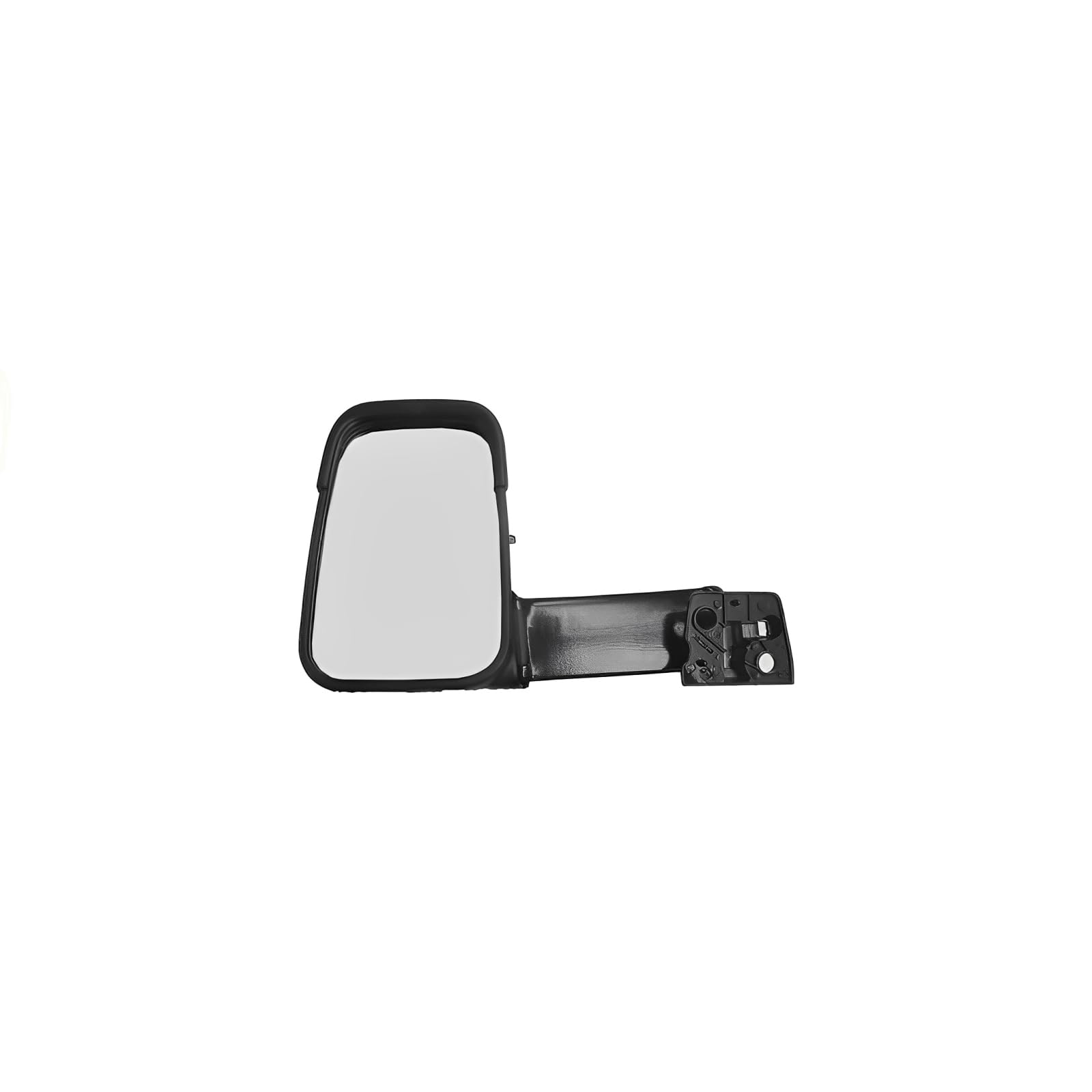 CG94 - Specchietto Retrovisore Manuale Braccio Lungo Sinistro [Lato Guida] Compatibile per Auto TRANSIT 91 - Calotta Nera