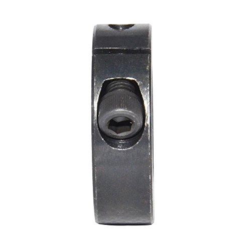 Kznanzn Carbon Steel Single Split Shaft Collars Bore 2" Out Diameter 3" Width 0.6875" 1Pcs #TOP4