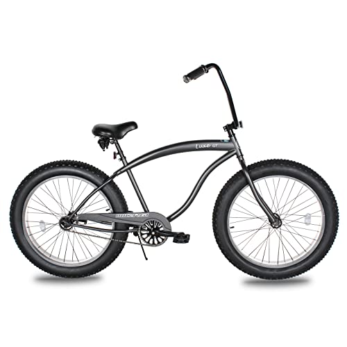 Bicicleta playera Luxe de 26 pulgadas para hombre, marco de acero miniatura 1