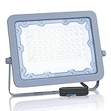 Grado de protección IP 65: Este foco impermeable tiene protección IP65 lo que permite su uso bajo la lluvia, con aguanieve y puede utilizarlo en jardines, patios, césped, muelles, estadios, patios abiertos, etc.