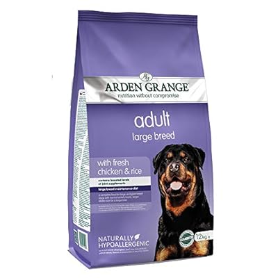Arden Grange Adult Large Breed Dry Dog Food with Fresh Chicken and Rice, 12 kg