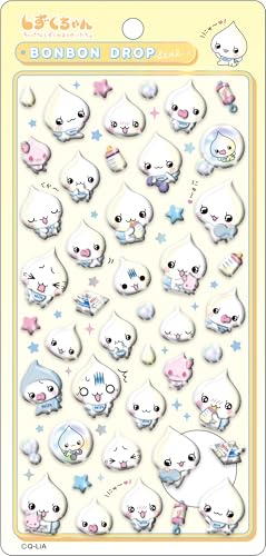 しずくちゃん 大*夢様 【正規品】ボンボンドロップシールミニしずく