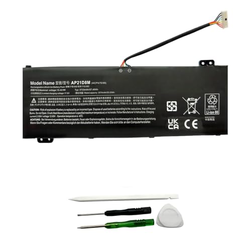 AP21D8M Laptop Battery Replacement for Acer Nitro 5 AN515-46 AN515-47 AN515-58-72QR AN515-58 AN515-58-56CL AN515-58-766R Nitro V 15 ANV15-51 Nitro 16 AN16-51 AN16-51-74BV X507MA X507UB A31N1719