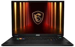 MSI Stealth 18 HX AI, Gaming-Laptop, 18" UHD+ Mini-LED 120 Hz, A2XWHG-209Y