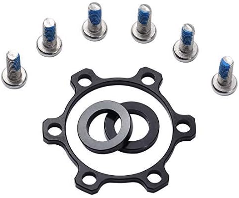 Dymoece Adaptador de conversión de cubo de impulso de bicicleta delantero y trasero