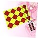 BESPORTBLE Referee Flag Set Flag Hand Patrol Border Durable Stainless Steel Sponge Material