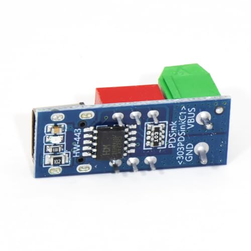 5 Packs USB-C PD Trigger Board Module PD/QC Decoy Board Tools for Fast Charge USB Type-c to 5V9V12V20V High Speed Charger Power Delivery Boost3