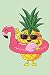 Produktbild Ananas and Flamingos: Notebook for Ananas and Flamingo lovers