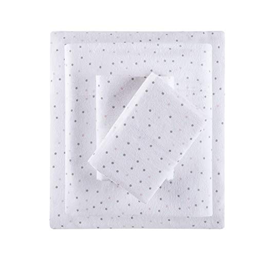 Intelligent Design Cozy Soft 100% Cotton Flannel Print Animals Stars Cute Warm, Ultra Soft Cold Weather Sheet Set Bedding