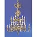Princeton 18 Light Chandelier Crystal Type: Without Crystal, Finish: Satin Bronze