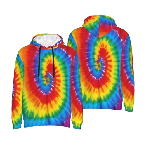 Sweat à capuche imprimé hippie homme pour vos sorties en plein air