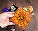 MINECRAFT Jack O'Lantern 4-Inch Tin Storage Box Cube Organizer with Lid | Basket Container, Cubby Cube Closet Organizer, Home Decor Playroom Accessories | Video Game Toys, Gifts and Collectibles