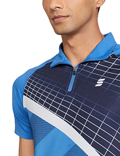 Image of Amazon Brand - Symactive Men's Printed Regular Fit Polo