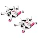 2 Swimline LOL 90268 Swimming Pool Kids Giant Rideable Cow Inflatable Float Toys