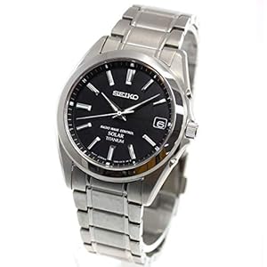 [セイコー]SEIKO 腕時計 SPIRIT スピリット ソーラー電波修正 サファイアガラス スーパークリア コーティング 日常生活用強化防水 (10気圧) チタン SBTM217 メンズ