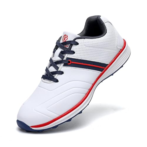 Image of Men's Golf Shoes Professional Spikeless Golfers Training Sneakers