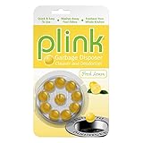 Plink Garbage Disposal Freshener & Cleaner, Washes Away Foul Odors, Lemon Scent, 10 Uses per Pack, 3
