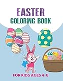 Easter Coloring Book For Kids Ages 4-8: Easter Designs for Boys and Girls, for Kids & Toddlers , Preschoolers , Children’s Books Ages 4-8, Volume-01