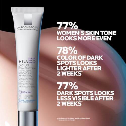 Image of La Roche-Posay Mela B3 Anti-Dark Spots Moisturiser SPF30, 40ml (Pack of 2)