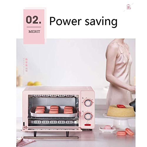 LYKYL Mini 11L Toaster, Multi- functie roestvrijstalen afwerking met Timer- Toast- Bake- Broil Instellingen, Natural… - Image 5