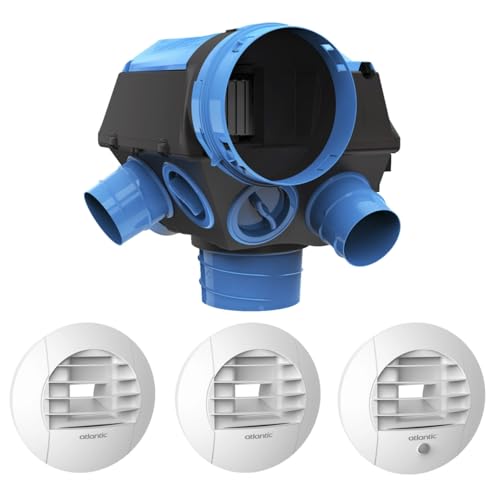 Kit VMC Simple ux hygroréglable Hygrocosy BC 2 - kit piles