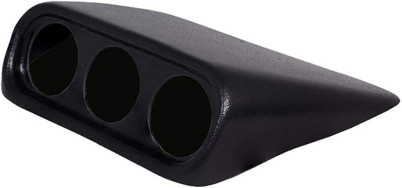 Pod de painel triplo GLOWSHIFT em ABS para Subaru Impreza WRX STI 2002 a 2007 – 3 instrumentos